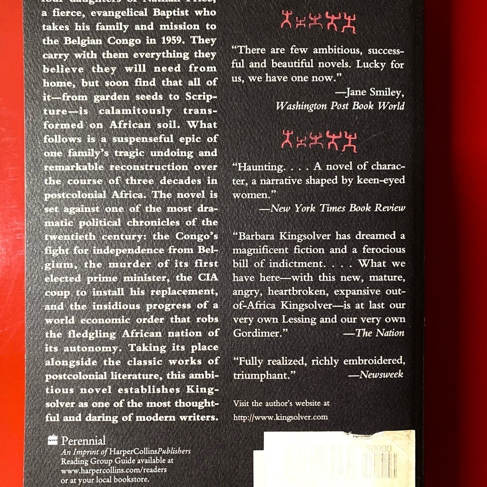 The Poisonwood Bible by Barbara Kingsolver - Oprah’s Book Club - Picture 2 of 6